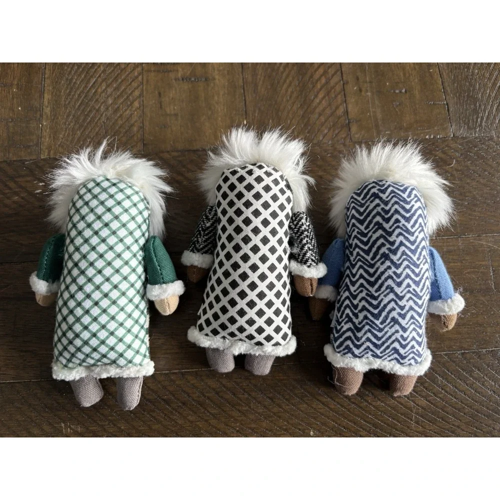 3‎ Alaskan Eskimo Winter Target Wondershop Colorful Miniature Dolls Decor Orn